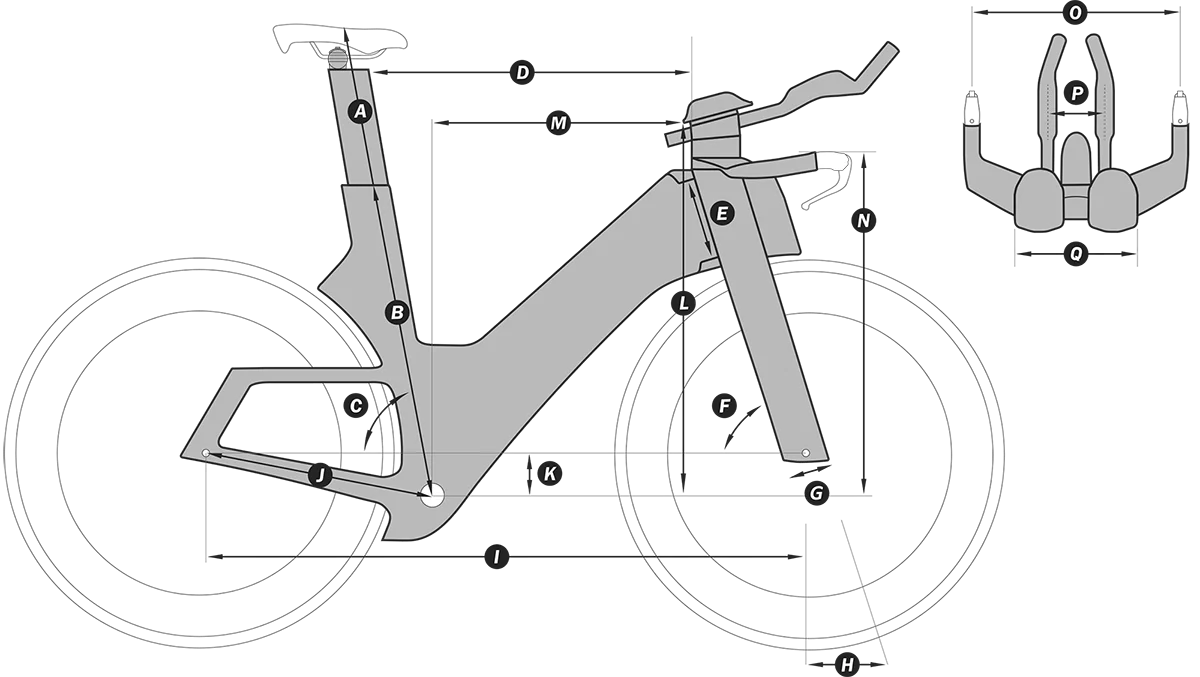 CADEX Tri Frameset - Aurora Hologram - Image 3