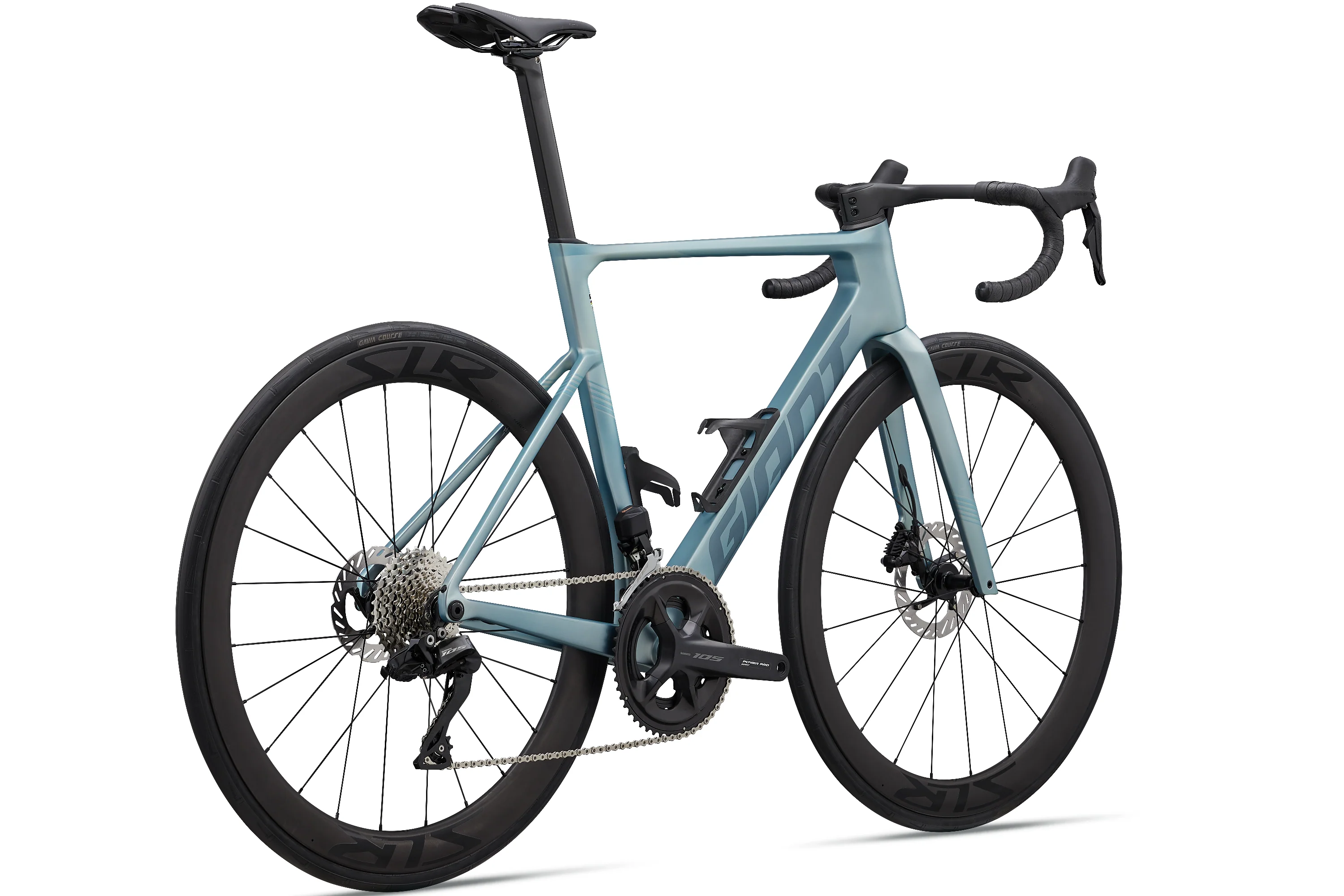 Giant Propel Advanced Pro 1-Di2 Road Bike - Cryo Silver - Image 2