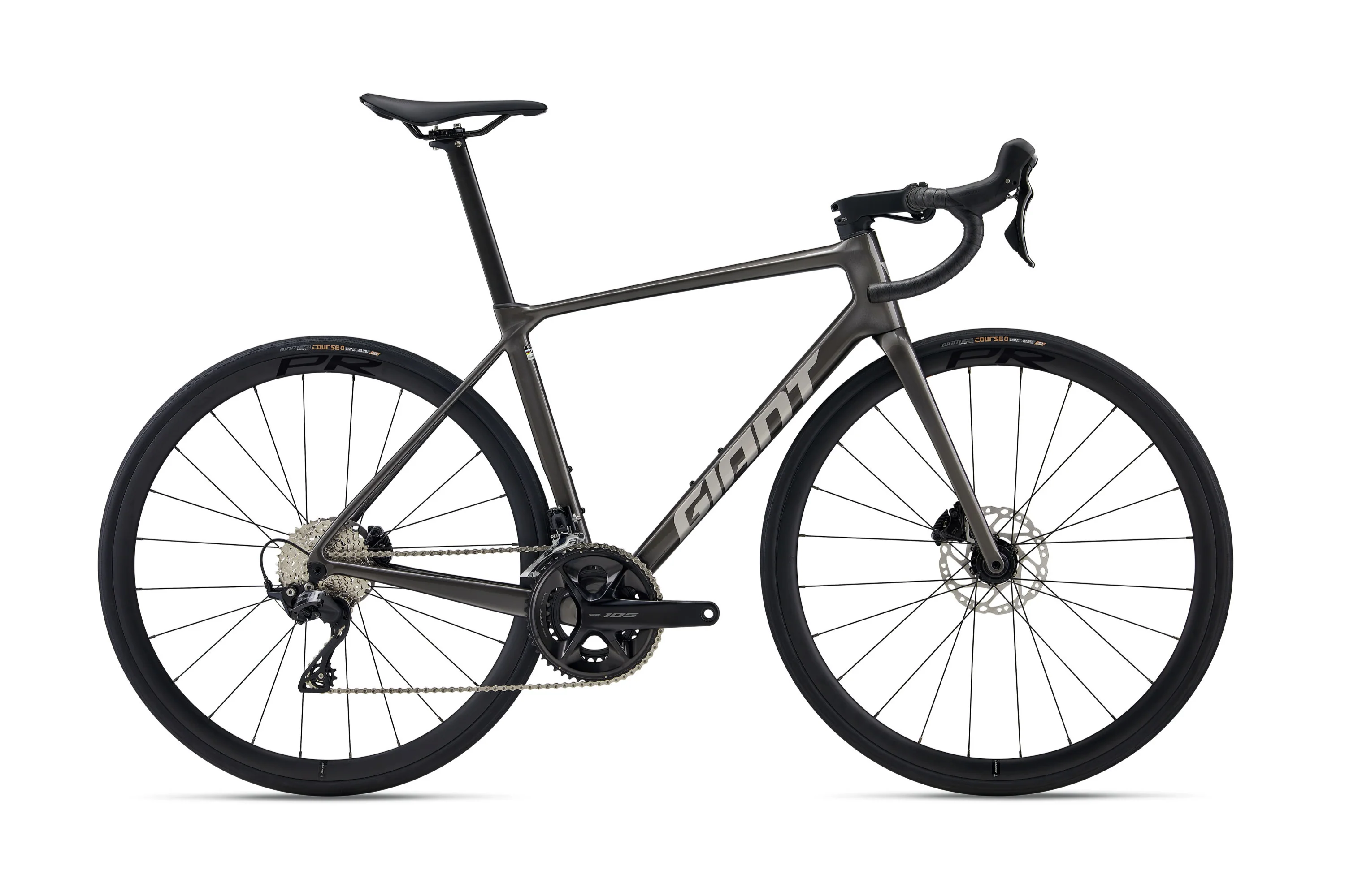 Giant TCR Advanced 2 PC Road Bike - Stealth Chrome