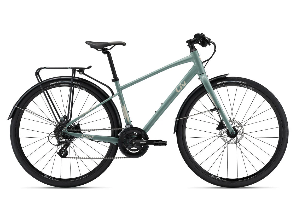Liv Alight 2 DD City Disc Equipped - Eucalyptus