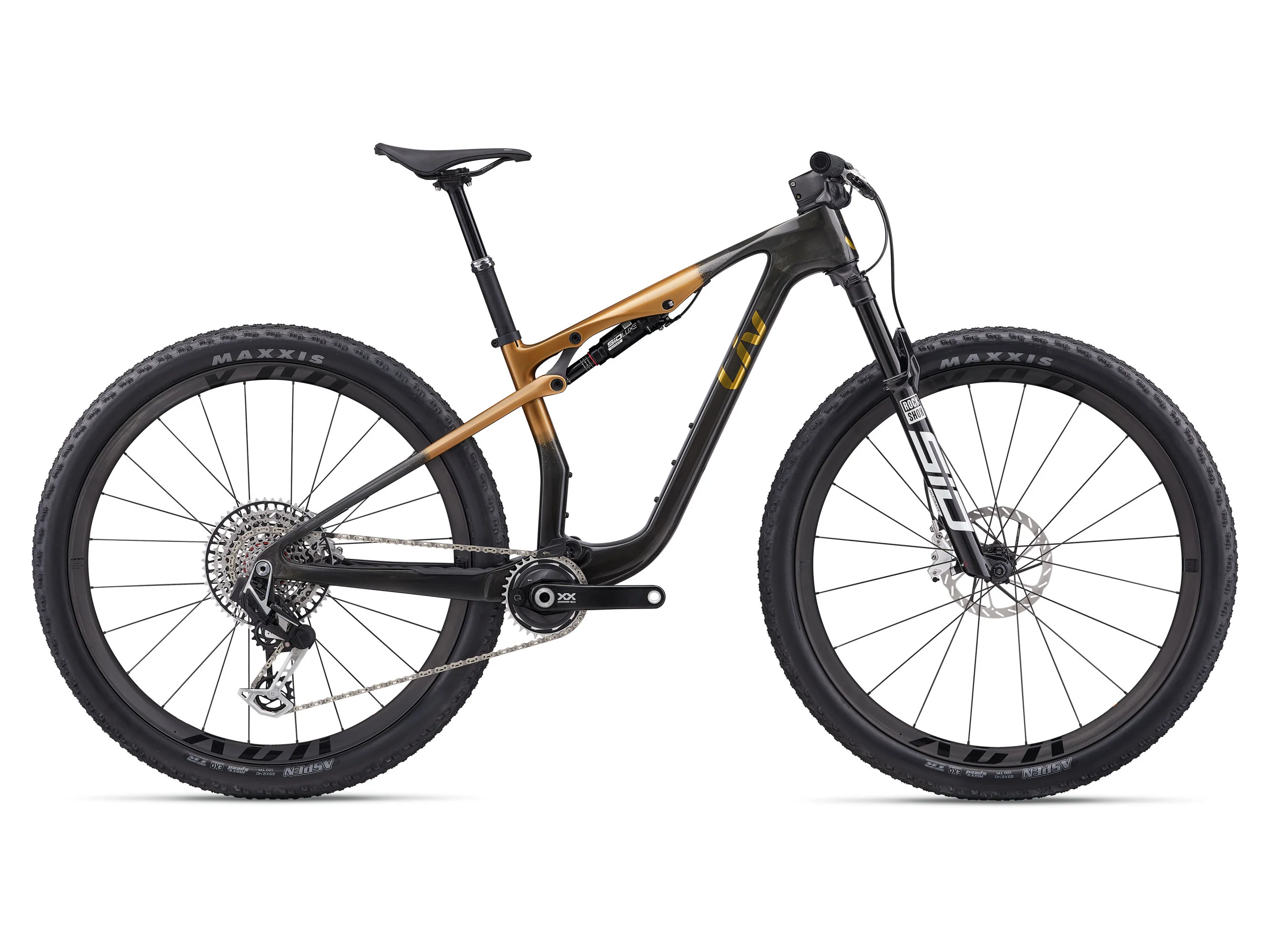 Liv Pique Advanced SL 0 Mountain Bike - Raw Carbon/Steampunk